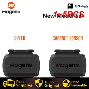 1-5 шт. Датчик частоты вращения Magene S3 + ANT Bluetooth Компьютерный спидометр с двумя датчиками, аксессуары для велосипедов, совместимые с