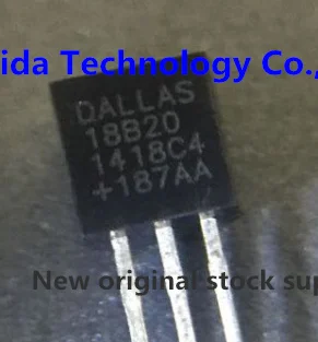 10 шт./лот Электронный чип датчика DS18B20 TO-92 18B20 чипы Датчик температуры IC 18b20 diy электронный
