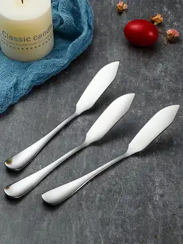 6 шт. нож для масла из нержавеющей стали, ножи для сыра, десерта, джема, Ножи для сливочного хлеба, кухонные инструменты, ножи для намазывания масла