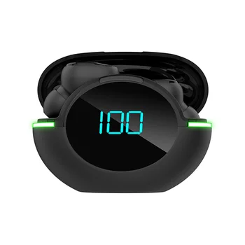 Bluetooth-совместимая гарнитура с шумоподавлением, водонепроницаемые беспроводные наушники TWS с микрофоном, игровые наушники с сенсорным управлением емкостью 200 мАч, игровые наушники