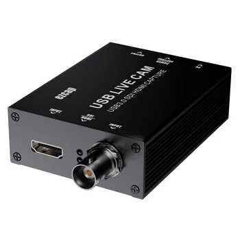 ezcap327 USB Live Cam HDMI SDI Video to Type C UVC Video Capture Запись потокового видео в реальном времени с максимальным разрешением 4K HDMI 1080p60 SDI Устройство захвата