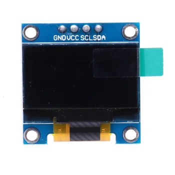 SSD1306 Небольшой OLED-дисплейный модуль 0,96 дюйма 128x64 пикселей С Самосветящимся OLED-экраном 3,3-5V I2C IIC для R3/Raspberry Pi/Mega