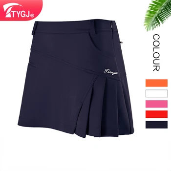 TTYGJ Женские юбки для гольфа, осенняя женская повседневная плиссированная юбка, спортивные Короткие шорты, защита от воздействия влаги, для женщин и девочек