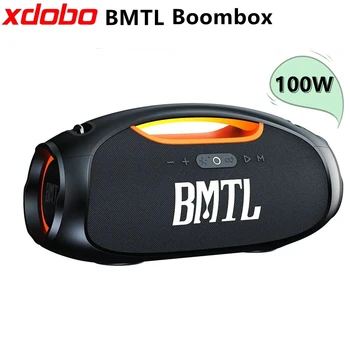 Xdobo BMTL 100 Вт Большой Мощности Bluetooth Динамик IPX6 Водонепроницаемый Беспроводной Сабвуфер Автомобильный Аудио TWS Портативные Светодиодные Вечерние Колонки
