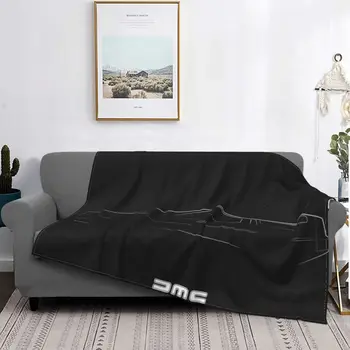 Автомобильное одеяло DMC Флисовое плюшевое всесезонное Многофункциональное Легкое Тонкое покрывало Delorean для кровати Покрывало на кровать