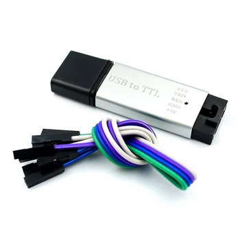 Алюминиевый корпус CP2102 USB 2,0 к TTL UART Модуль 6Pin Последовательный Преобразователь STC Заменить Модуль FT232 поддержка 5 В/3,3 В для arduino
