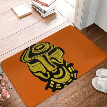 Африканский нескользящий коврик для двери, Древняя Мумия, Коврик для гостиной, кухни, Уличный ковер, Современный декор для дома