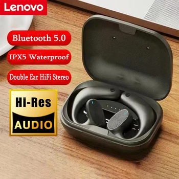 Беспроводные Bluetooth-наушники Lenovo Open Ear Freebuds Pro 2 с заушниками, наушники с воздушной проводимостью TWS, спортивные водонепроницаемые вкладыши