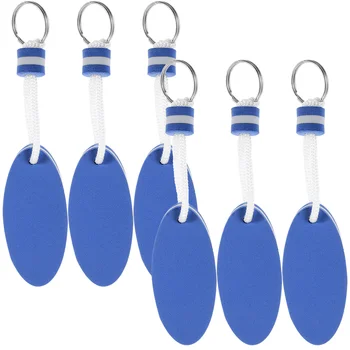Брелок для ключей Брелок для хранения ключей Декоративные цепочки для серфинга Плавающие брелки для ключей Charm Supply синий