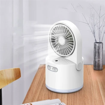 Вентилятор увлажнителя воздуха Настольный вентилятор увлажнителя воздуха для летней бытовой техники
