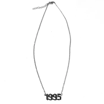 Годовое ожерелье для женщин, девушки, Дружба, Количество лет, ожерелья, Юбилейная Прямая доставка