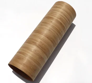 Декоративная панель для гитары из натурального карбонизированного бамбукового шпона L:2.5meters Ширина: 300 мм T:0.2-0.3mm