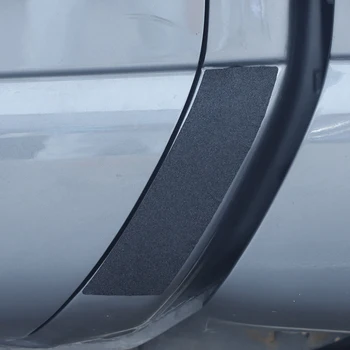 Для Nissan Titan 2016-2023 ПВХ черная наклейка на заднюю боковую дверь автомобиля с защитой от царапин автомобильные аксессуары