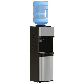 Дозатор охладителя воды с верхней загрузкой - вода, замок для защиты от детей, вмещает 3/5 галлоновых бутылок - Одобрен UL / Energy Star