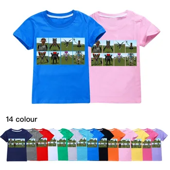 Забавные футболки Skibidi для туалета, детская уличная одежда с 3D-принтом, повседневная футболка для мальчиков оверсайз с коротким рукавом и круглым вырезом, повседневные топы для девочек