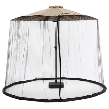 Зонт для патио, москитная сетка, Круглая подвесная зонтичная сетка для кровати, дверной балдахин, сетка от комаров для кемпинга, Садовый дворик