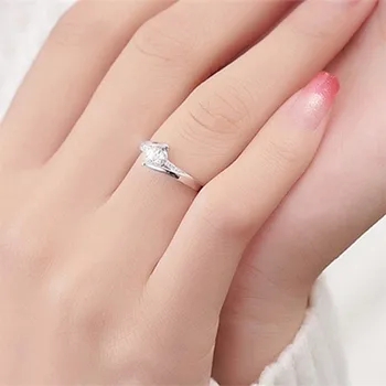 Изысканное кольцо в память о помолвке, свадебные украшения, подарок, размер 5-10, простое и модное Новое женское кольцо 2023
