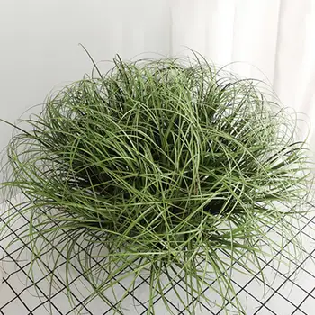 Искусственное растение, устойчивое к ультрафиолетовому излучению, Гибкое художественное декоративное Яркое растение для имитации весенней травы, Принадлежности для вечеринок