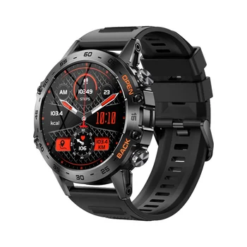 Мужские смарт-часы K52 Smartwatch, пульсометр, монитор артериального давления, мультиспортивные режимы, часы-браслет для Android IOS