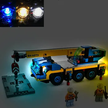 Набор USB-ламп для Lego 60324 City Отличные транспортные средства, самосвал, строительные блоки, кирпич-в комплект не входит модель Lego