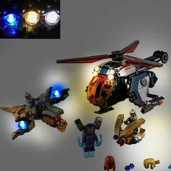 Набор USB-ламп для конструктора Lego 76144 Hulk Helicopter Rescue Building Blocks Brick-в комплект не входит модель Lego