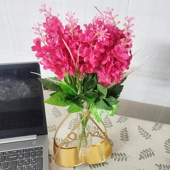 Набор искусственных цветов в вазе, Искусственные цветы для вазы, домашний стол, Аксессуары для домашнего декора, Цветы для бонсай