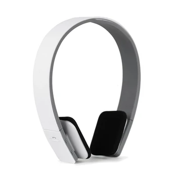 Наушники Bluetooth BQ618, встроенные микрофоны, беспроводные спортивные гарнитуры для бега с шумоподавлением, наушники Hi-Fi (белые)
