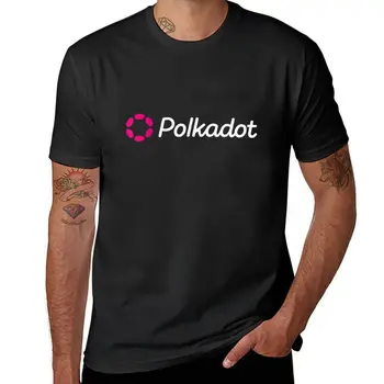 Новая криптовалюта Polkadot - футболка в горошек в горошек, милые топы, футболки с графическим рисунком, футболки-пустышки, мужские футболки большого и высокого роста