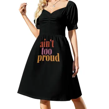 Новое платье без рукавов с логотипом Ain't Too Proud Broadway, фестивальный наряд, женское платье, летние платья для женщин 2023 г.