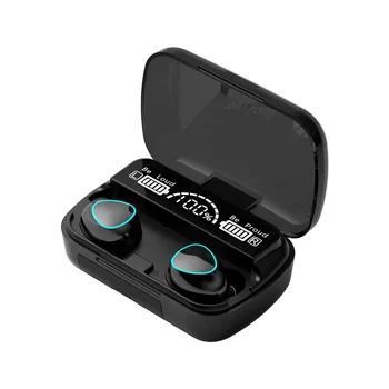 Новые наушники 9D HiFi Sound TWS Беспроводные музыкальные наушники Bluetooth Водонепроницаемая спортивная гарнитура с шумоподавлением Гарантия 1 год