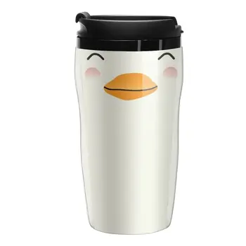 Новый Пингвин Перси - Дорожная Кружка Travel Coffee Mug Черная Кофейная Чашка Vintage Cup