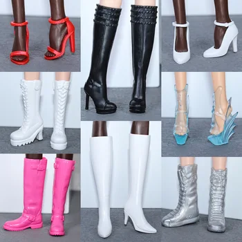 Оригинальная обувь/ 30-сантиметровые кукольные сапоги, сандалии Morden на высоком каблуке, аксессуары для куклы 1/6 Barbie Xinyi FR ST Doll