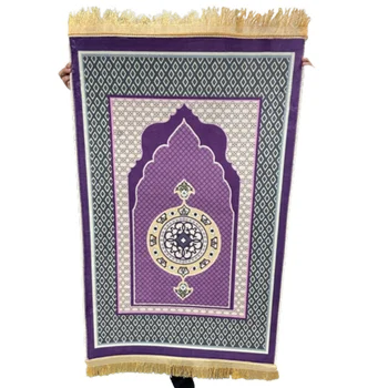 Персонализированный духовный молитвенный коврик для мусульманского ковра, большой коврик, противоскользящий коврик, Джанамаз, исламский коврик, украшение дома