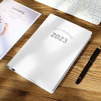 Планирование работы Тайм-менеджмент Канцелярские принадлежности Бизнес-блокнот Планировщик повестки дня на 2023 год Блокнот формата А5 Годовой календарь