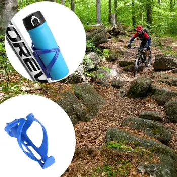 Пластиковый велосипедный держатель для бутылки с водой, клетка для MTB шоссейного велосипеда, крепление для чайника на открытом воздухе