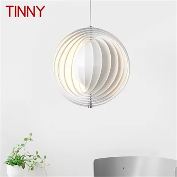 Подвесной светильник TINNY Современные креативные белые светодиодные лампы Светильники для домашней декоративной столовой