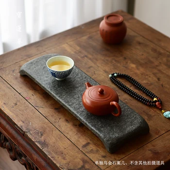 Поднос для сухого чая, держатель для питательного горшка, каменный чайный столик, блюдце, подстаканник, каменный держатель для чайника, каменный поднос