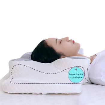 Подушка с бабочками, замедляющими отскок, Удобная поддержка шеи и плеч для дивана-кровати