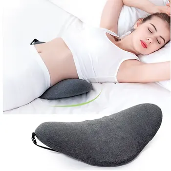 Поясничная подушка из пены с эффектом памяти, Складывающаяся для беременных, Моющаяся Поясничная поддержка, коврик для спинки, подушка для кровати, Съемная подушка для спины