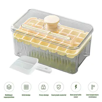 Прозрачный 1 комплект Практичная Низкотемпературная Морозильная машина для кубиков льда Легко демонтируемые Бытовые принадлежности