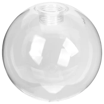 Прозрачный Стеклянный абажур G9, крышка потолочного светильника, Бытовая Стеклянная лампа в форме шара