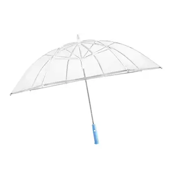 Светящийся зонт, легкий ветрозащитный зонт-палка, портативный светодиодный зонт для туристических походов, пеших прогулок на открытом воздухе.
