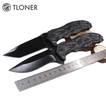 Тактический складной нож для выживания, охоты, кемпинга, карманный нож с лезвием из нержавеющей стали, ножи для самообороны, открытый EDC, многофункциональный инструмент