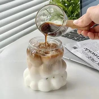 Термостойкая Кофейная кружка в форме винограда, Корейские Стеклянные чашки с ручкой, чай, молоко, десерт, Пивной стакан, стакан для воды, стаканы для питья