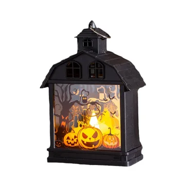 Хэллоуин Светодиодный светильник в виде тыквы для вечеринки в честь Хэллоуина Украшения дома, Реквизит для дома с привидениями, Реквизит ужасов